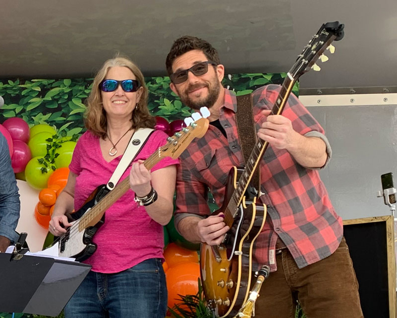 Dianne and Bryan of Chequered Blue